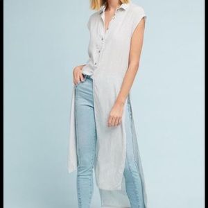 NWOT Tina+Joe Button Shirt/Dress/Duster